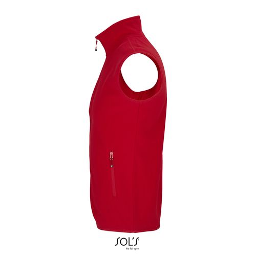VESTE MICROPOLAIRE ZIPPÉE SANS MANCHE UNISEXE SOL'S FACTOR BW