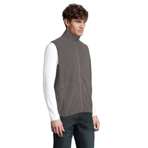 VESTE MICROPOLAIRE ZIPPÉE SANS MANCHE UNISEXE SOL'S FACTOR BW