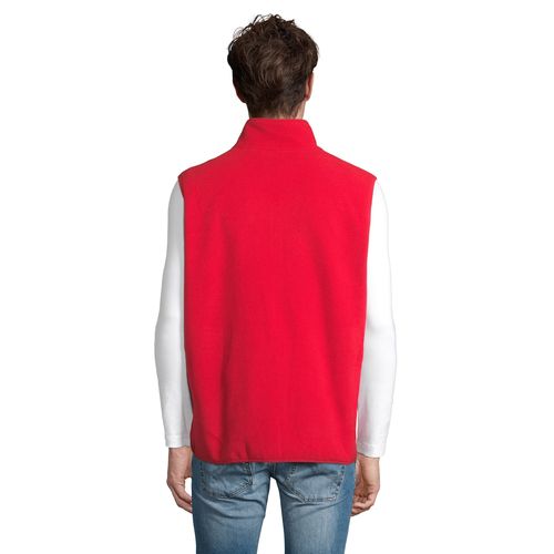 VESTE MICROPOLAIRE ZIPPÉE SANS MANCHE UNISEXE SOL'S FACTOR BW