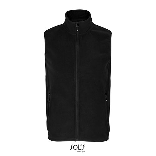 VESTE MICROPOLAIRE ZIPPÉE SANS MANCHE UNISEXE SOL'S FACTOR BW