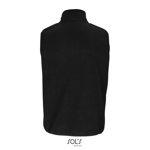 VESTE MICROPOLAIRE ZIPPÉE SANS MANCHE UNISEXE SOL'S FACTOR BW