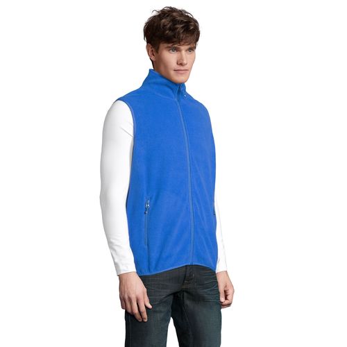 VESTE MICROPOLAIRE ZIPPÉE SANS MANCHE UNISEXE SOL'S FACTOR BW