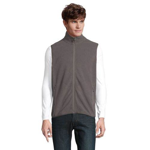VESTE MICROPOLAIRE ZIPPÉE SANS MANCHE UNISEXE SOL'S FACTOR BW