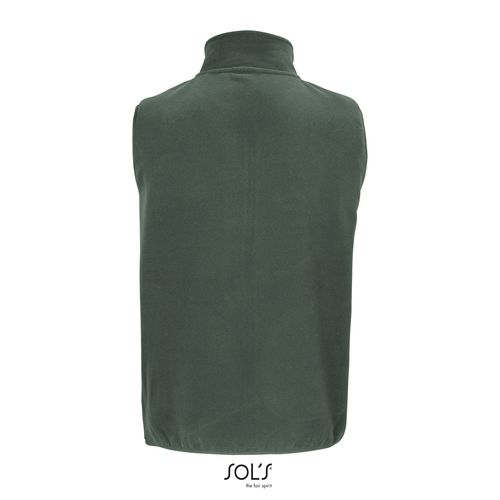verde bosque CHALECO DE MICROFIBRA UNISEX CON CREMALLERA SOL'S FACTOR BW