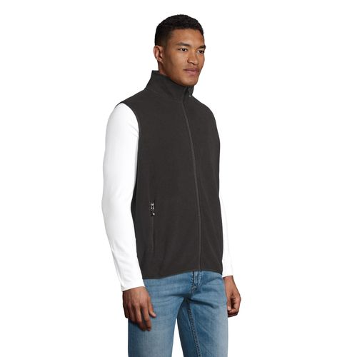 VESTE MICROPOLAIRE ZIPPÉE SANS MANCHE UNISEXE SOL'S FACTOR BW