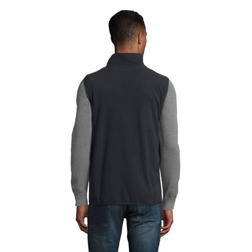 VESTE MICROPOLAIRE ZIPPÉE SANS MANCHE UNISEXE SOL'S FACTOR BW