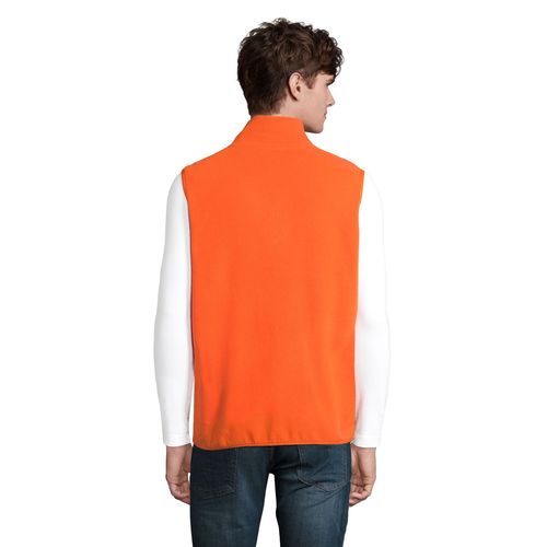 VESTE MICROPOLAIRE ZIPPÉE SANS MANCHE UNISEXE SOL'S FACTOR BW