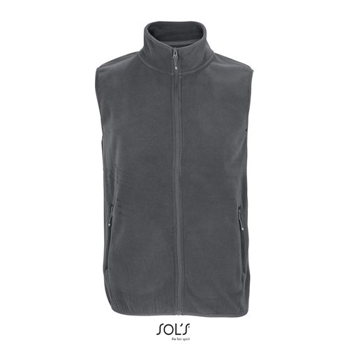 VESTE MICROPOLAIRE ZIPPÉE SANS MANCHE UNISEXE SOL'S FACTOR BW