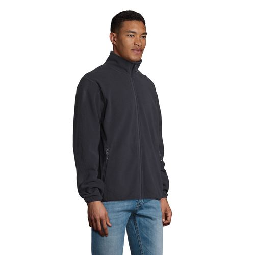 azul marino CHAQUETA CON CREMALLERA DE MICROFIBRA PARA HOMBRE SOL'S FACTOR MEN