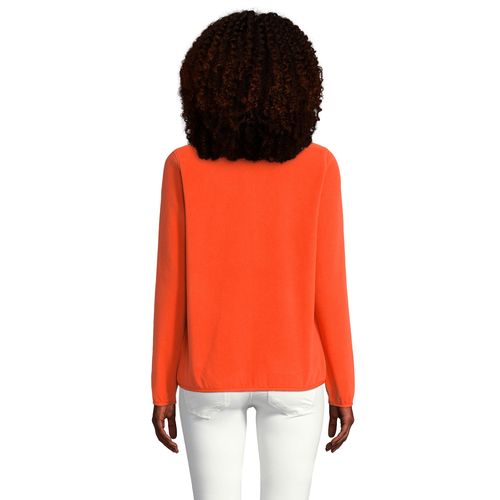 orange CHAQUETA CON CREMALLERA DE MICROFIBRA PARA MUJER SOL'S FACTOR WOMEN