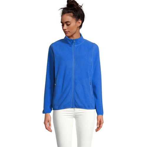 azulón CHAQUETA CON CREMALLERA DE MICROFIBRA PARA MUJER SOL'S FACTOR WOMEN