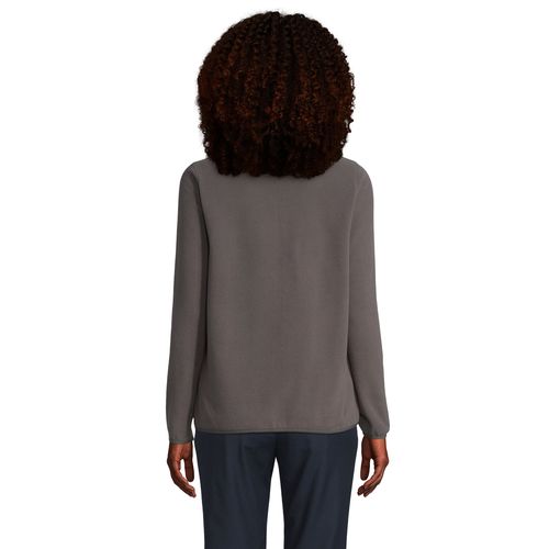 antracita CHAQUETA CON CREMALLERA DE MICROFIBRA PARA MUJER SOL'S FACTOR WOMEN
