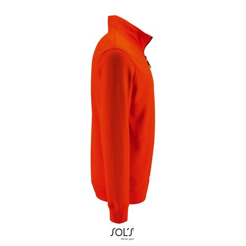 orange SUDADERA CON CUELLO Y CREMALLERA PARA HOMBRE SOL'S STAN