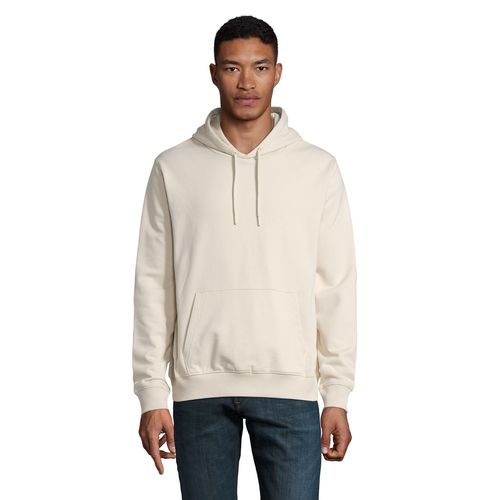 beige empolvado SUDADERA FRENCH TERRY CON CAPUCHA PARA HOMBRE NEOBLU NICHOLAS MEN