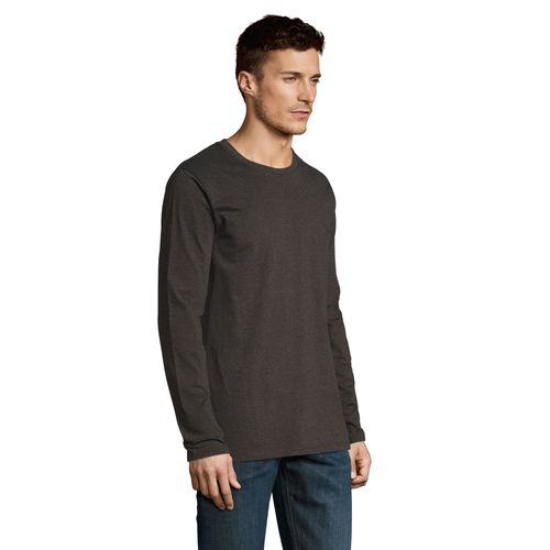 antracita chiné CAMISETA DE MANGA LARGA PARA HOMBRE SOL'S Imperial LSL MEN