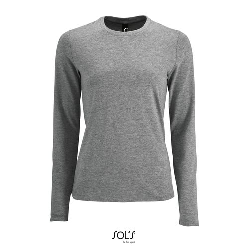 TEE-SHIRT FEMME MANCHES LONGUES SOL'S Imperial LSL WOMEN