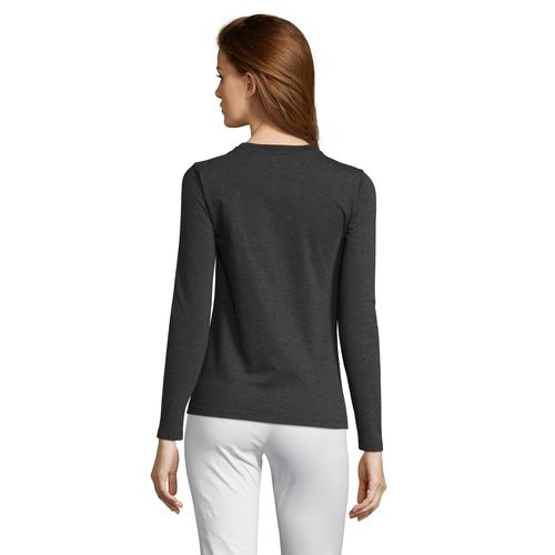 antracita chiné CAMISETA DE MANGA LARGA PARA MUJER SOL'S Imperial LSL WOMEN