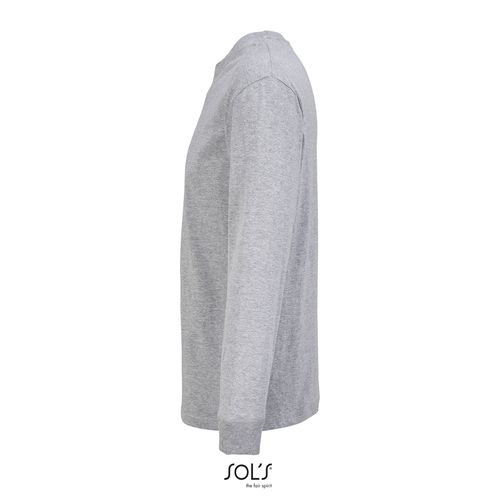 gris chiné CAMISETA UNISEX DE MANGA LARGA SOL'S PIONEER LSL