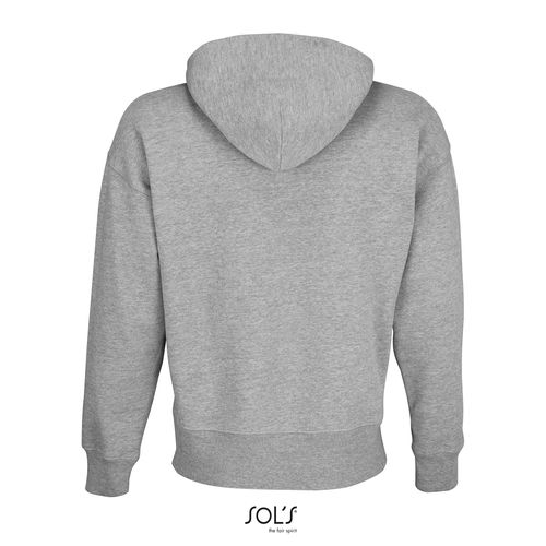 gris chiné SUDADERA UNISEX CON CAPUCHA SOL'S ORIGIN
