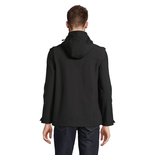 SOFTSHELL CAPUCHE ET MANCHES AMOVIBLES SOL'S FALCON 3IN1