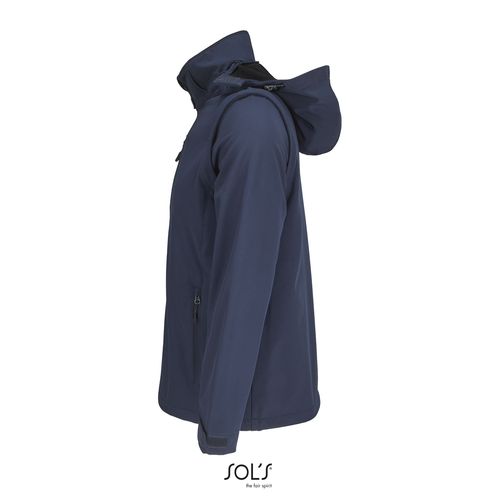 SOFTSHELL CAPUCHE ET MANCHES AMOVIBLES SOL'S FALCON 3IN1