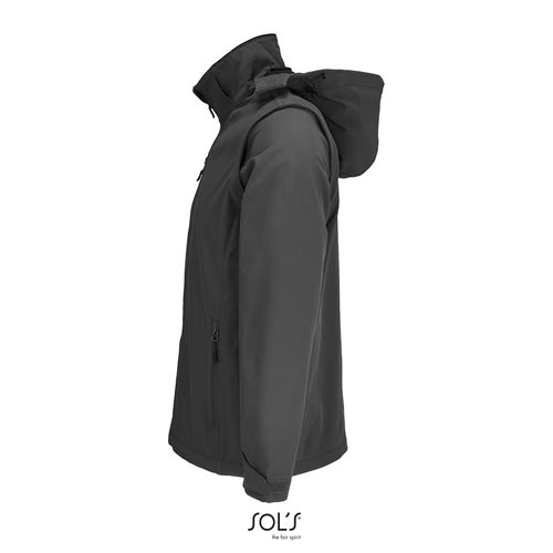 SOFTSHELL CAPUCHE ET MANCHES AMOVIBLES SOL'S FALCON 3IN1