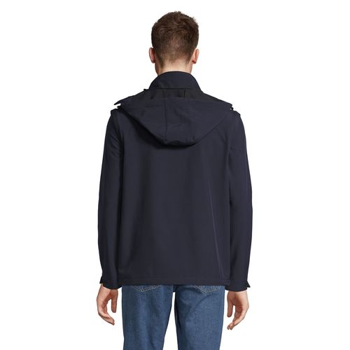 SOFTSHELL CAPUCHE ET MANCHES AMOVIBLES SOL'S FALCON 3IN1