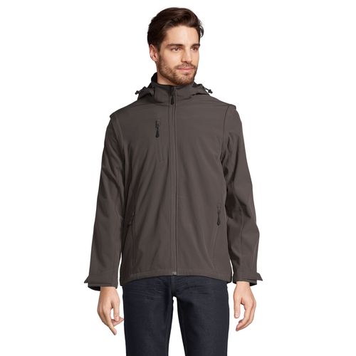 SOFTSHELL CAPUCHE ET MANCHES AMOVIBLES SOL'S FALCON 3IN1