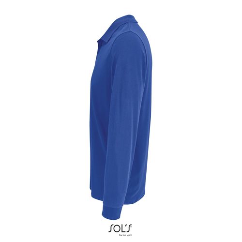 POLO UNISEXE MANCHES LONGUES&nbsp;POLYCOTON SOL'S PRIME LSL