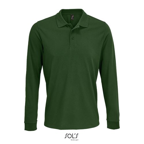 POLO UNISEXE MANCHES LONGUES&nbsp;POLYCOTON SOL'S PRIME LSL