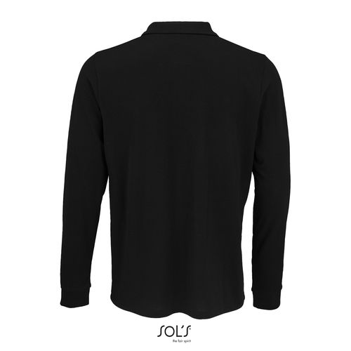POLO UNISEXE MANCHES LONGUES&nbsp;POLYCOTON SOL'S PRIME LSL