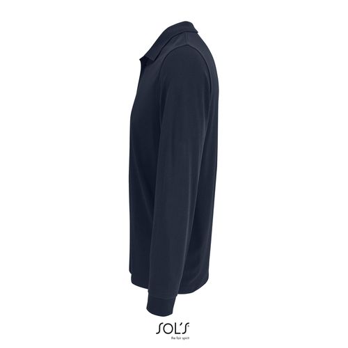 POLO UNISEXE MANCHES LONGUES&nbsp;POLYCOTON SOL'S PRIME LSL