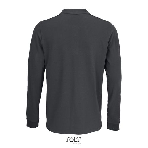 POLO UNISEXE MANCHES LONGUES&nbsp;POLYCOTON SOL'S PRIME LSL