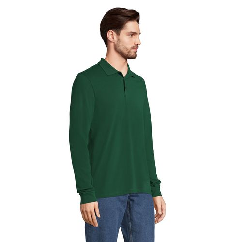 POLO UNISEXE MANCHES LONGUES&nbsp;POLYCOTON SOL'S PRIME LSL