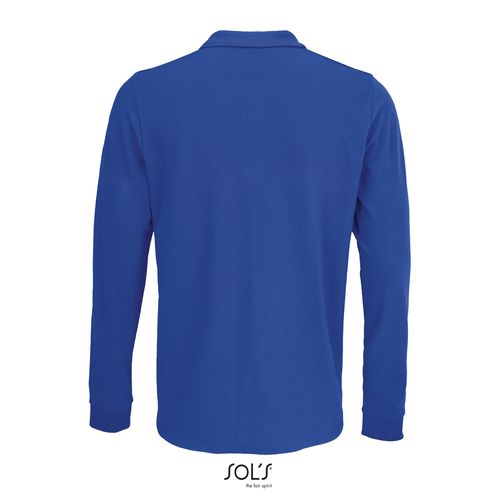 POLO UNISEXE MANCHES LONGUES&nbsp;POLYCOTON SOL'S PRIME LSL