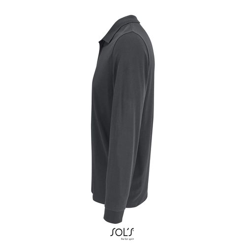 POLO UNISEXE MANCHES LONGUES&nbsp;POLYCOTON SOL'S PRIME LSL