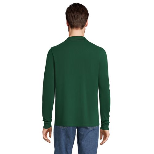 POLO UNISEXE MANCHES LONGUES&nbsp;POLYCOTON SOL'S PRIME LSL