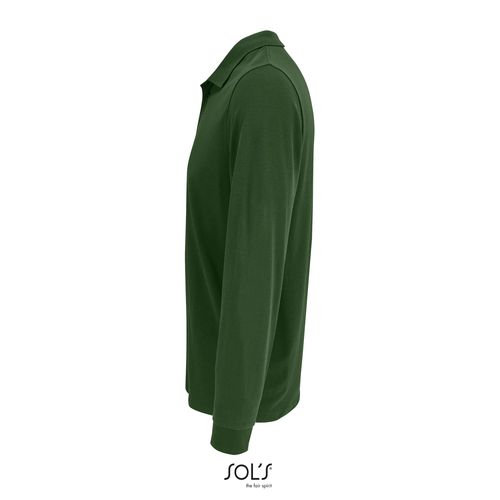 POLO UNISEXE MANCHES LONGUES&nbsp;POLYCOTON SOL'S PRIME LSL