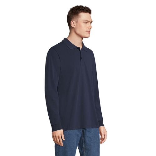 POLO UNISEXE MANCHES LONGUES&nbsp;POLYCOTON SOL'S PRIME LSL