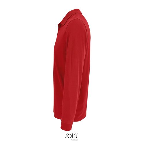 POLO UNISEXE MANCHES LONGUES&nbsp;POLYCOTON SOL'S PRIME LSL