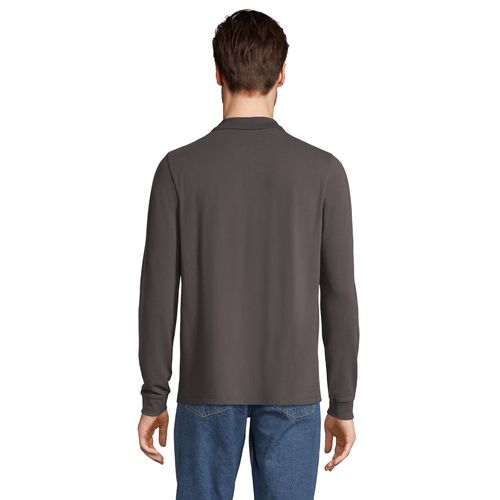 POLO UNISEXE MANCHES LONGUES&nbsp;POLYCOTON SOL'S PRIME LSL