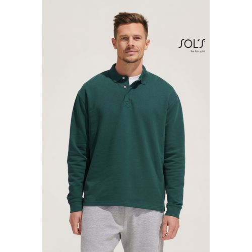 SWEAT-SHIRT UNISEXE COL POLO SOL'S HERITAGE - 2