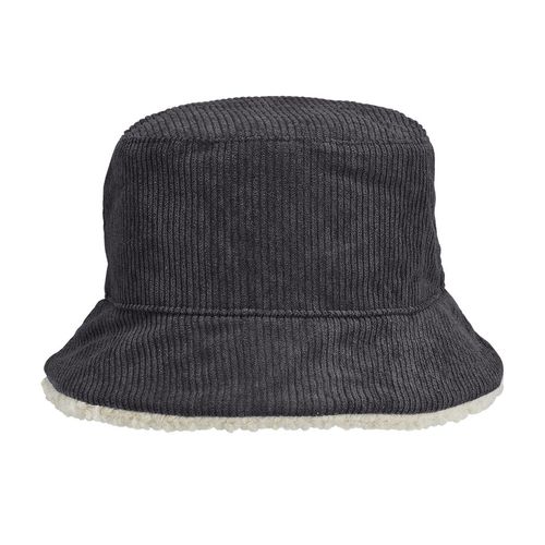 carbón/natural SOMBRERO DE PESCADOR REVERSIBLE SHERPA Y TERCIOPELO SOL'S BUCKET 2IN1
