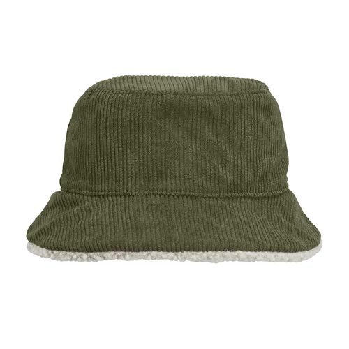 ejército verde/natural SOMBRERO DE PESCADOR REVERSIBLE SHERPA Y TERCIOPELO SOL'S BUCKET 2IN1