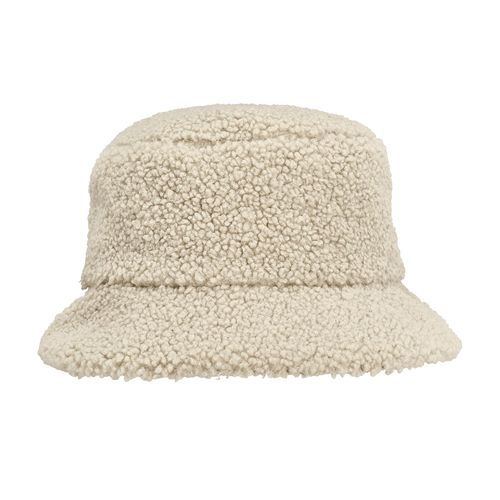 carbón/natural SOMBRERO DE PESCADOR REVERSIBLE SHERPA Y TERCIOPELO SOL'S BUCKET 2IN1