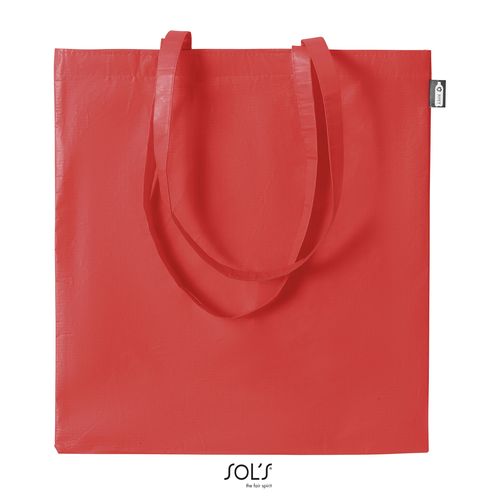 rojo vivo BOLSA DE COMPRA NO TEJIDA SOL'S MALAGA