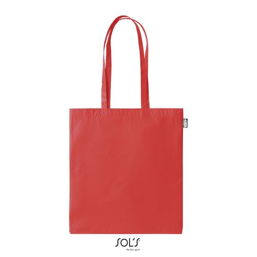 rojo vivo BOLSA DE COMPRA NO TEJIDA SOL'S MALAGA