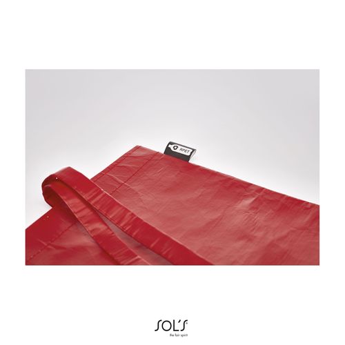 rojo vivo BOLSA DE COMPRA NO TEJIDA SOL'S MALAGA