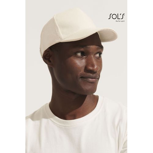 CASQUETTE 5 PANNEAUX SOL'S SEOUL - 2