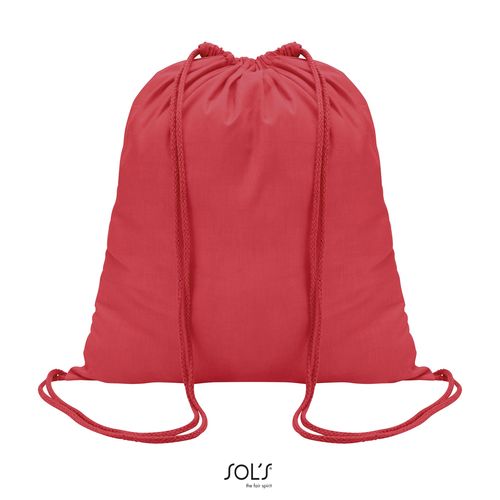 rojo vivo MOCHILA CON CORDONES SOL'S GENOVA